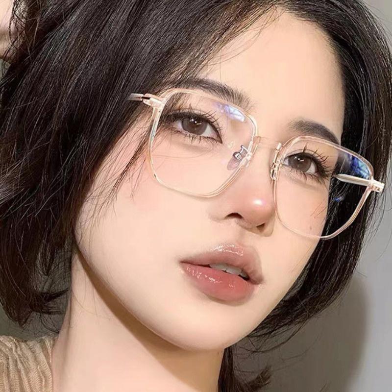 Женские очки с прозрачными линзами, блокирующие синий свет и защищающие от излучения
