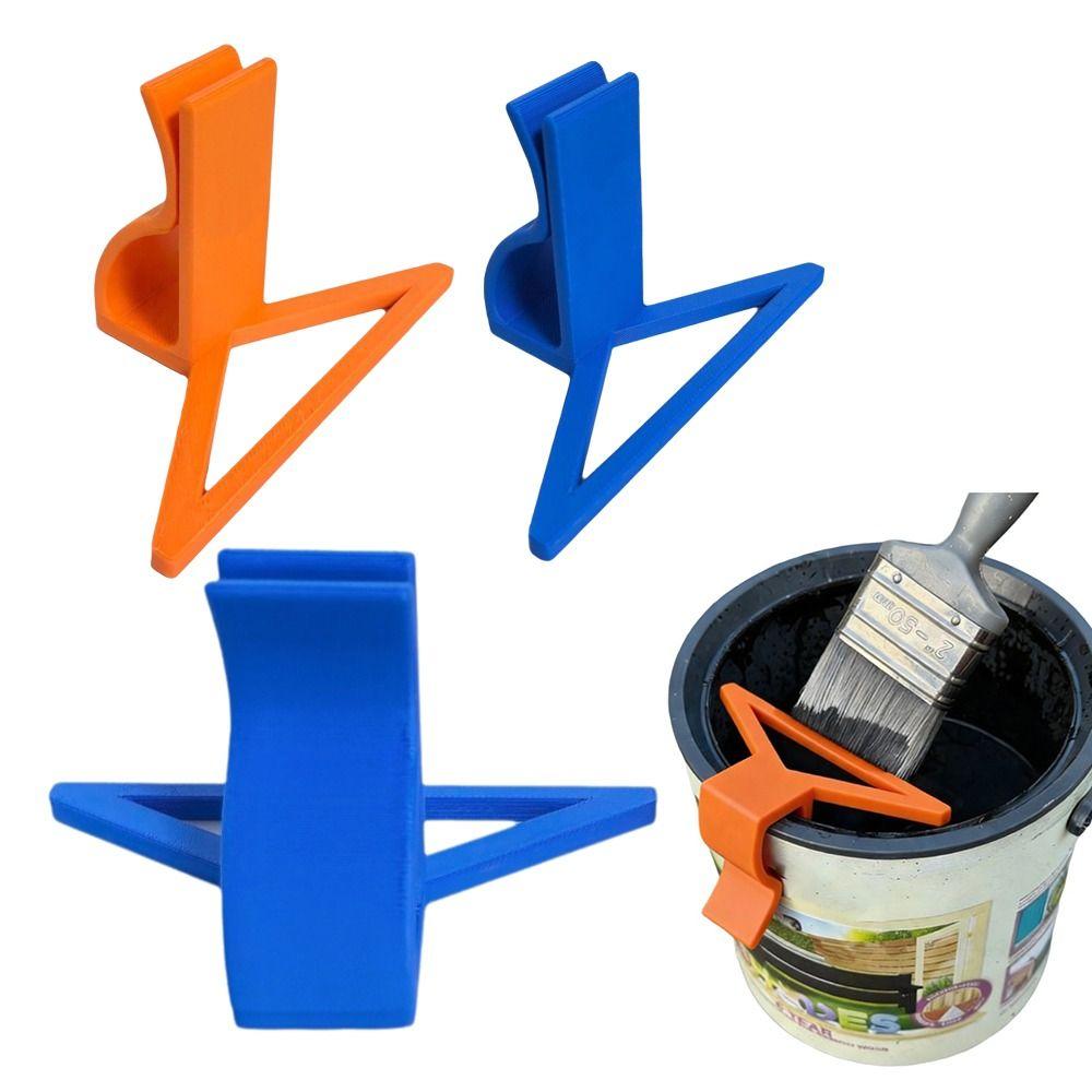 Drip-Proof Paint Can Brush Cleaner Universal Paint Fixing Clamp Paint Tin Brush Wipe DIY Painting
