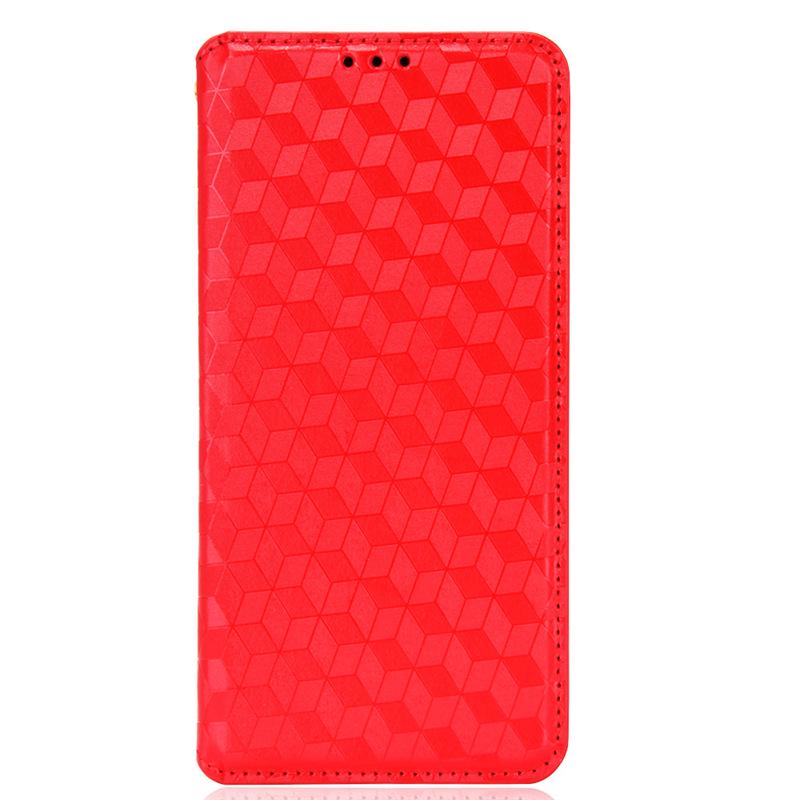 Кожаный чехол для BLU G54: Многофункциональная магнитная пряжка, держатель для карт, защитный чехол для мобильного телефона