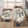 1 шт. Противоусталостные кухонные коврики, Кухонный принт, Водонепроницаемый, Нескользящий, Толстый, С амортизацией, Коврик для комфортного стояния