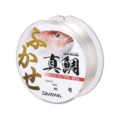 Daiwa Флюоролайн D-Флон Фукасе Мадай №5 300м Натуральный (с цветной маркировкой)