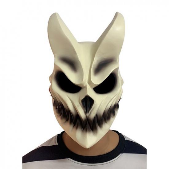 Демон Латексная Маска Резня Чтобы Побеждать Дьявол Тьма Разрушитель Золотой Черный