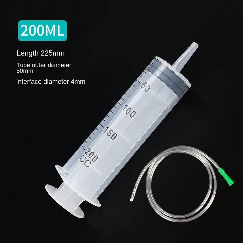 Шприц большой емкости Шприцы Масляный насос с пластиковой насадкой Без иглы Одноразовый без иглы Шприц Клей Игла для кормления домашних животных