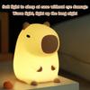 Lovely Capybara Silicone Night Anywin Animal Nursery Lamp 2 Brightness 20 Minutes Timer Decorate Kids Living Festival Gift for Boys and Girls Light,
