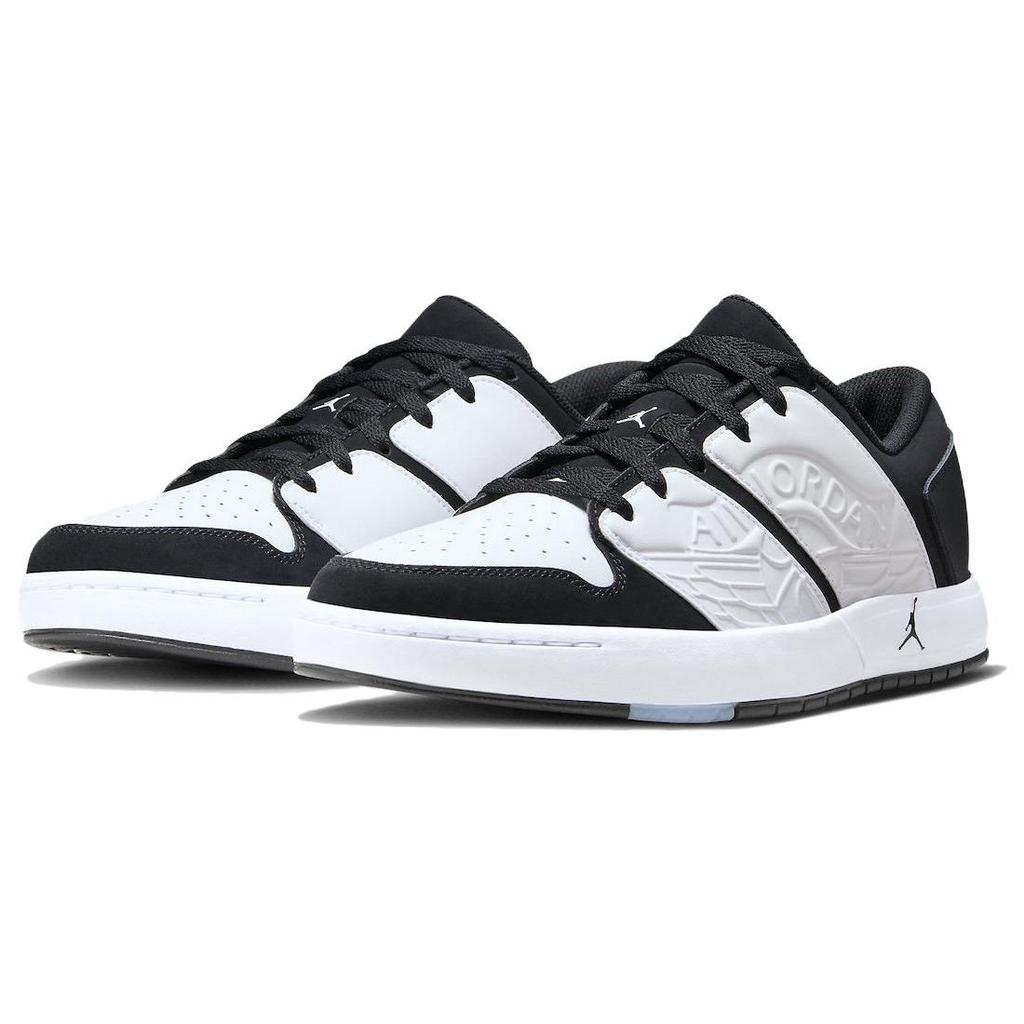 Air Jordan NU Retro 1 Low White Black Men Sneakers DV5141-100