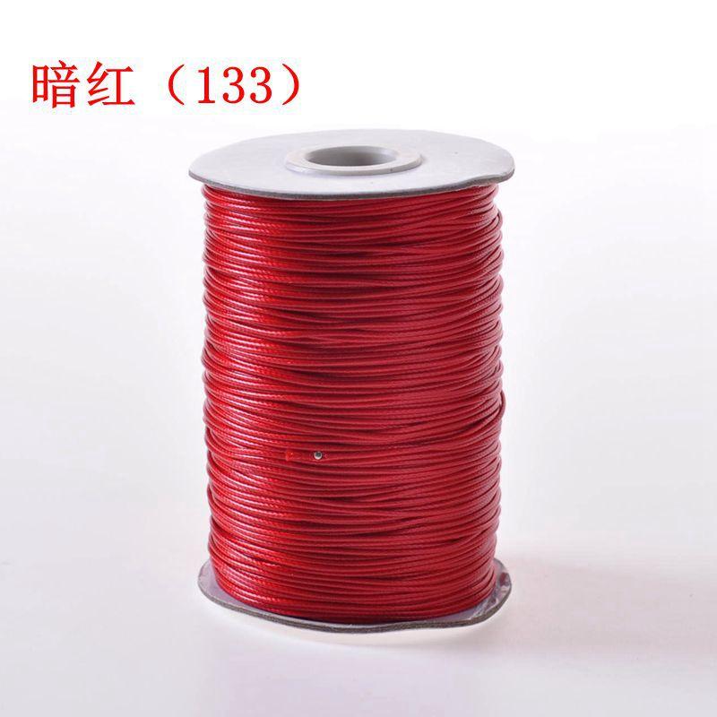 Материал для ожерелья и браслета, ювелирные аксессуары, разноцветная вощеная веревка, 200 ярдов в рулоне вощеной нити, плетеная проволочная веревка своими руками