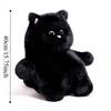 Chubby Shape White Cat Plush Toy Soft Toys Cat Doll Ideal Gift Stuffed Animal  Home Decor