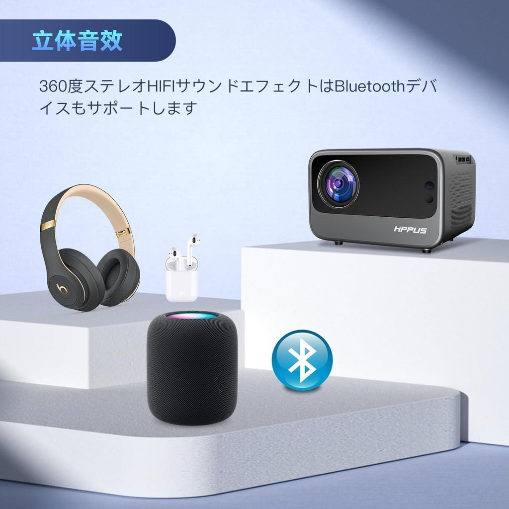 С Android HIPPUS проектор фокусировка трапецеидальные искажения Высокая яркость 700ANSI рамка экрана и автоматическое препятствие WIFI 6 Bluetooth Совместимость с домашней реальностью