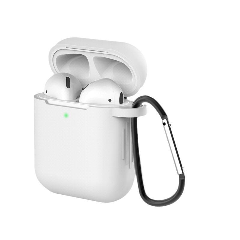 Силиконовый защитный чехол для Apple AirPods 1/2 - универсальный чехол для беспроводных наушников
