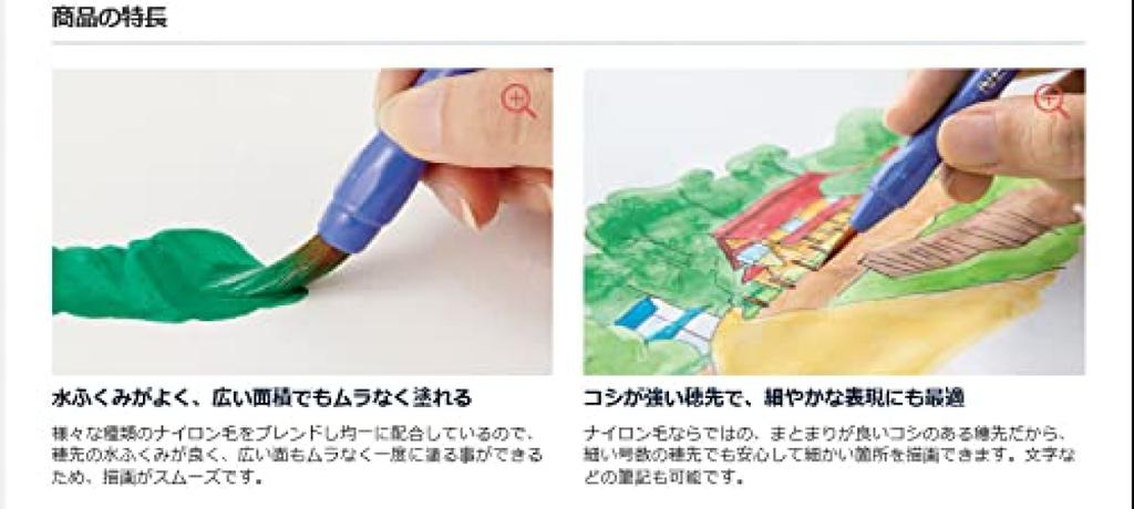 Pentel Pentel Fude Neo Sable Набор круглых кистей 0 шт.. XZBNR-0 [Оптом 10]