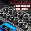 Набор из 14 шт./компл. Набор для удаления ударных болтов и гаек Cr-Mo Сталь Экстрактор болтов Набор инструментов с прочным кейсом для хранения для промышленной прямой поставки