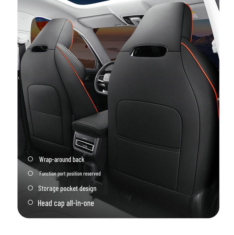 2022 Changan Oshan Z6 Full Coverage Cartoon Seat Cover & Cushion - Blue Whale Design, Four Seasons