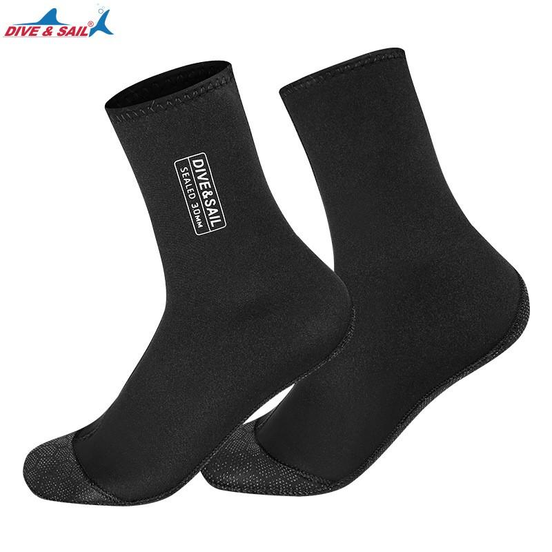 3mm Neoprene Dive Socks With Anti-Slip Sole Snorkeling Surfing Beach Walking Water Sports Protection