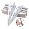 10Pcs/lot Wood Nail File 100/180/240 Emery Board Oval Nail Polish Beauty Professional Tools Buffer Files Manicure Tools