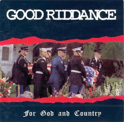 CD GOOD RIDDANCE - For God And Country FAT5232PROMO Fat Wreck Chord 1995 US Рок Б/У