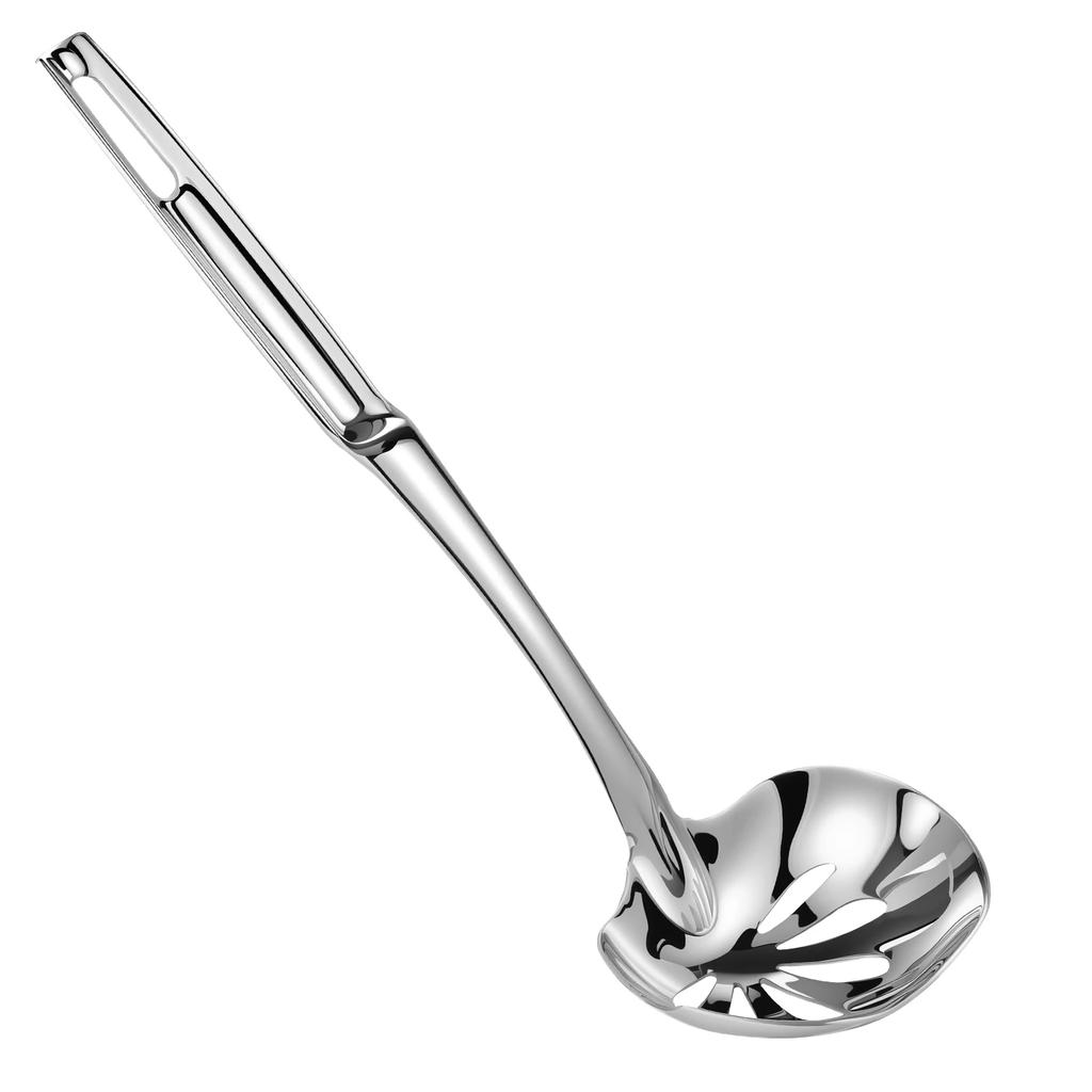 Половники из нержавеющей стали Металлическая сервировочная ложка Дуршлаг Половник для супа хот-пот рамен Ложка для лапши Кухонная посуда Кухонные принадлежности