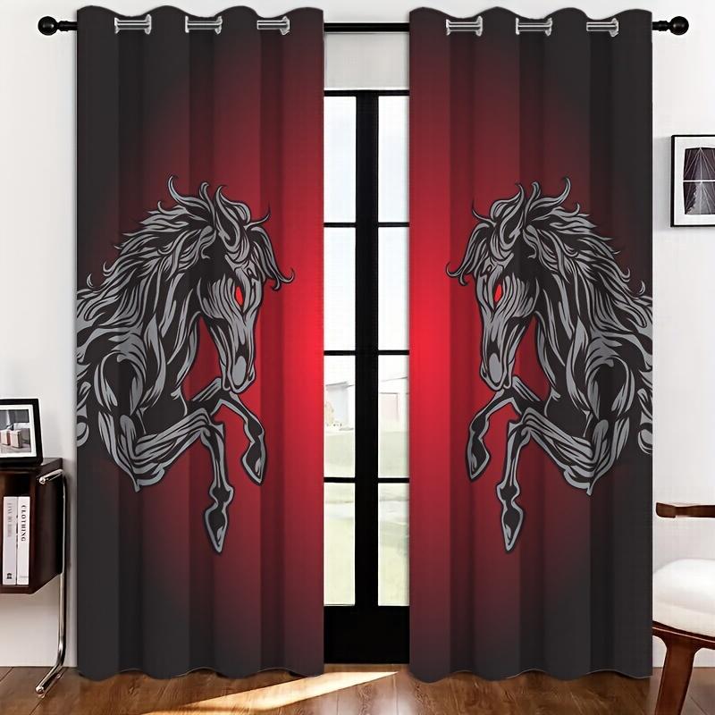 2 шт. Винтажные викторианские шторы с 3D-принтом, ретро-узор для гостиной и спальни, домашний декор для классической сцены, театральной атмосферы