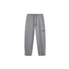 Спортивные брюки Li Ning Badfive с вышитыми буквами и манжетами, темно-серые, AKLT475-7