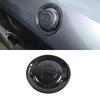 Carbon Fiber Look Fuel Tank Cover Trim Accessories Gas Door For Dodge Challenger