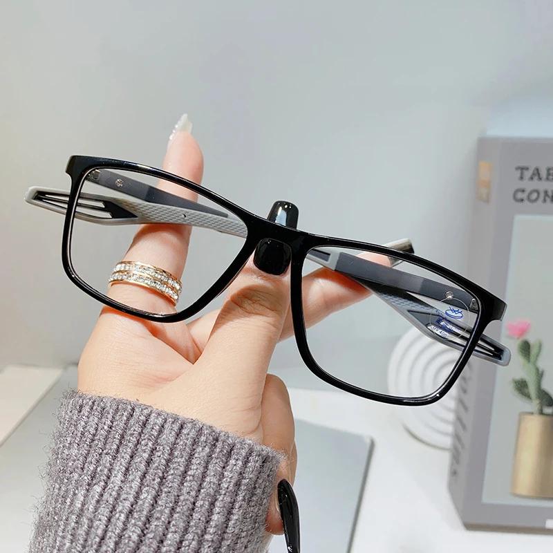 Унисекс, женские и мужские очки минус, модные очки TR90, компьютерные очки для защиты глаз, очки для близорукости, анти-синий свет, очки для близорукости