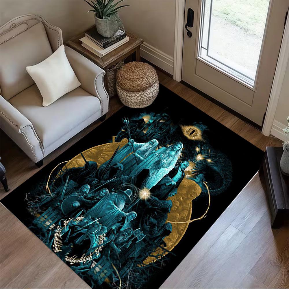 Fantasy Adventure Journey Floor Mat Suitable for Dormitory Playrooms Dining Room Outdoor Anti-slip Rug Office home decor