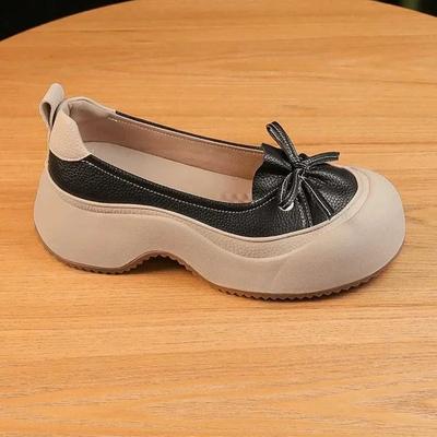 Женские туфли-лоферы на платформе с мелким каблуком, дизайнерские туфли на среднем каблуке, повседневная обувь, женские кроссовки 2024 года, тренд осени, спорт, ходьба, Zapatos