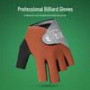 Высокопрочные бильярдные перчатки с тремя пальцами для мужчин и женщин - Идеально подходят для профессиональных соревнований по снукеру (Правая рука)