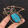 Тибетская бирюза ожерелье Ожерелье, обмотанное медной проволокой Ручные медные украшения Регулируемая цепочка Ожерелье с драгоценными камнями Подарки для мамы
