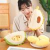 Detachable Fruit Durian Plush Pillow Collection Peeling Durian Plush Doll  Kids Birthday Christmas