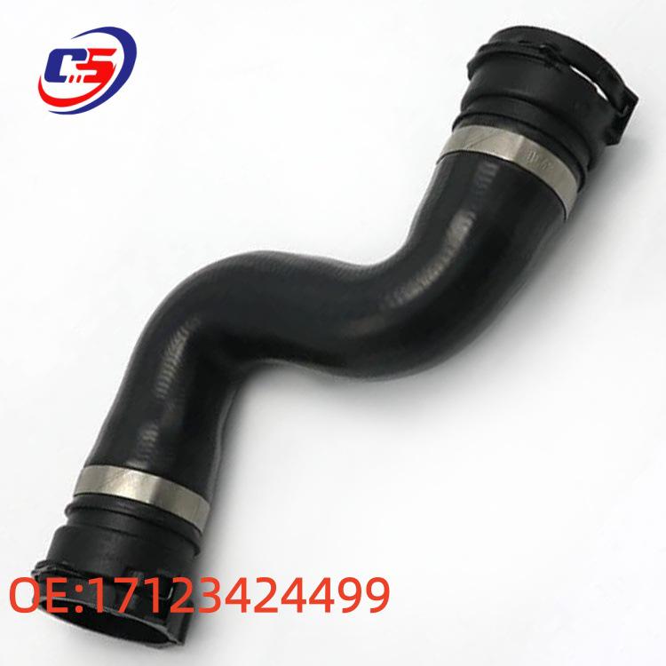 Compatible BMW X3 E83 Radiator Coolant Hose - Rubber OE17123424499