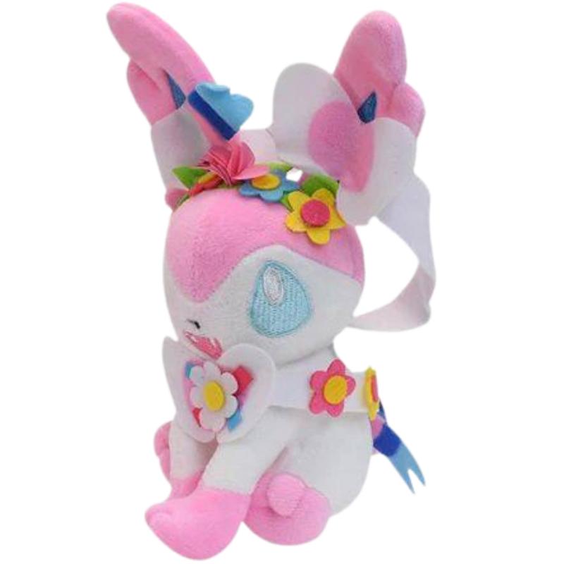 Mimikyu Plush Easter Series Strawberry Eevee Scorbunny Sylveon Ponyta Umbreon Plush Doll Pillow Xmas Birthday Gift