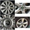 CXUX8 4PCS Car Wheel Center Hub Caps Tire Decoration For Skoda Logo Rapid Kodiaq Fabia Karoq Laura Superb VRS Yeti Octavia Scala