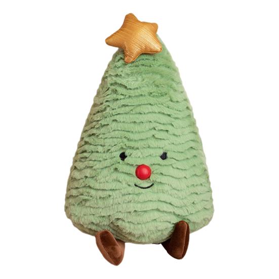 Рождественская кукла, плюшевая игрушка, пряничный человечек, рождественская елка, пончик, мягкая подушка, декор для дома и комнаты на Рождество, день рождения