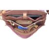 16" Mens Briefcase for Laptop Genuine Leather Messenger Bag for Men Satchel Distressed Stylish Professional Shoulder Bag