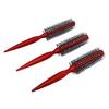 Wooden Round Hair Brush Set 3 Sizes Round Curling Comb with Anti Static Ergonomic Handle for All Hair Types