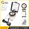 Luminous Waterproof Student Compass with Map Ruler, Mirror, and Adjustable Magnetic Declination