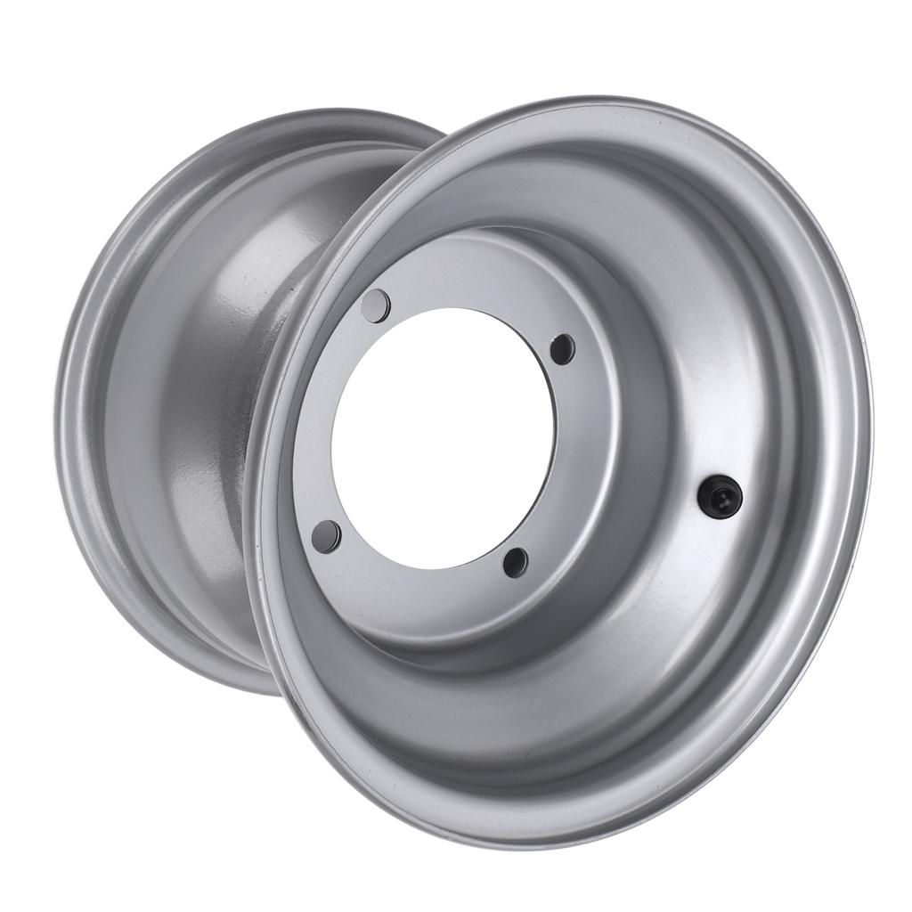 18X9.50 8 Колесный диск для квадроцикла Высокопрочный алюминиевый сплав 8-дюймовый колесный диск ступица для картингов гольф-каров серебристый три отверстия