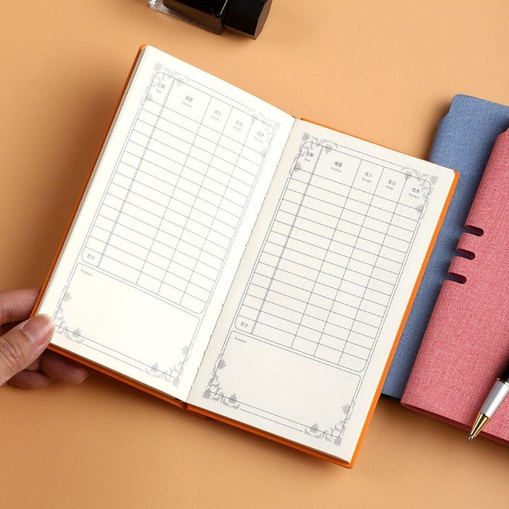 Expense Ledger Book A6 Business Bookkeeping Book Account Tracker Notebook Household Finance Planner