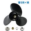 10 1/4x14 Propeller For Mercury Outboard 25HP 30HP 40HP 45HP 48HP 50HP 55HP 60HP 70HP Boat Motor 48-73138A45 13 Tooth Spline RH