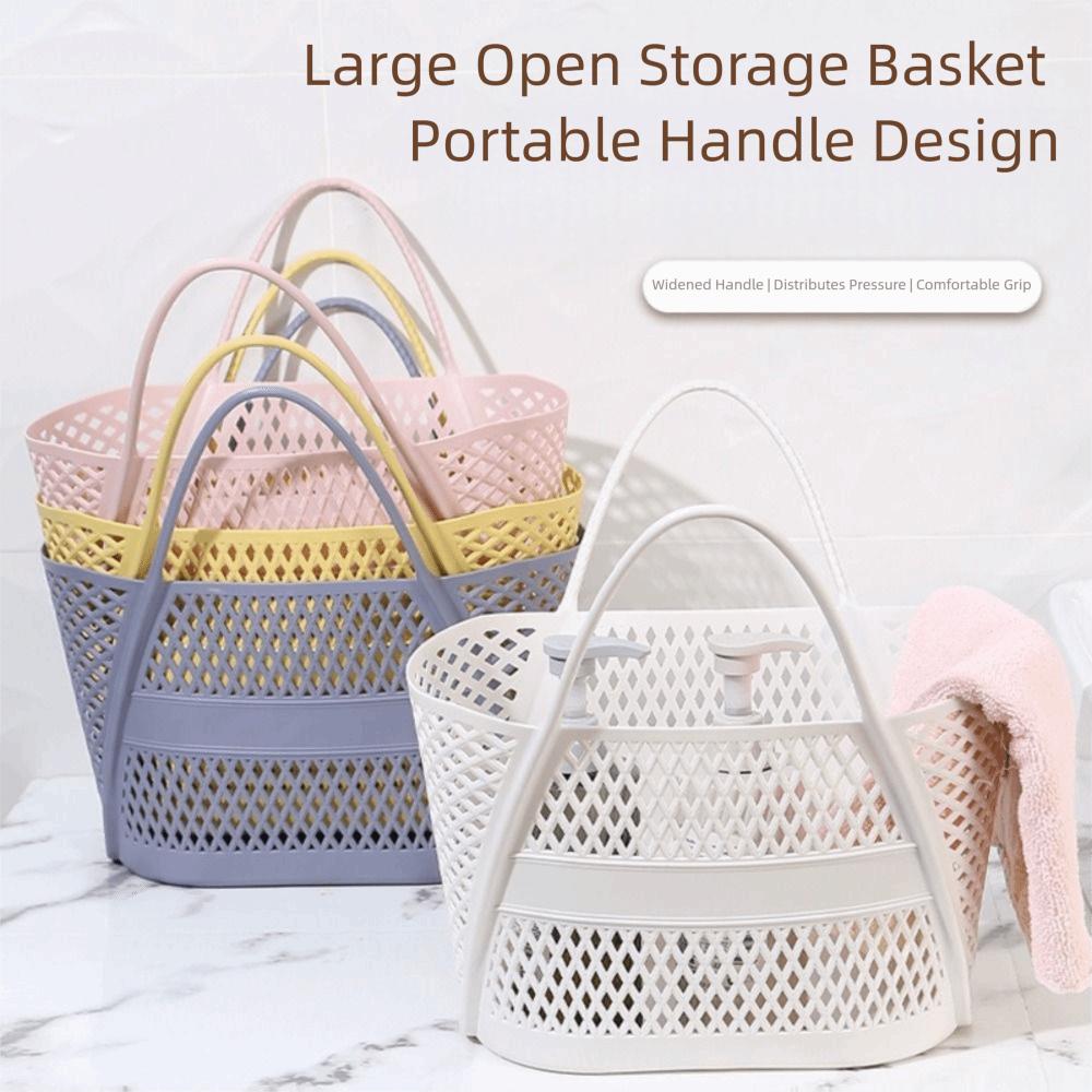 ПП Корзина для купания Большой вместимости Корзина для хранения плавательных принадлежностей Модная корзина для хранения в ванной Пляж