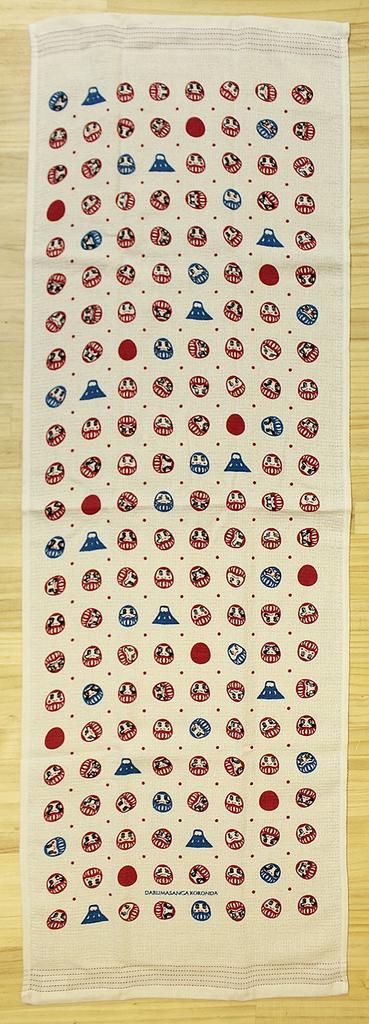 Kontex Imabari Лицо Семь Подъем Ткань Песок 33 x 100 39543 Полотенце, "Осенние Времена, Восемь," Календарь, Бежевый, см,