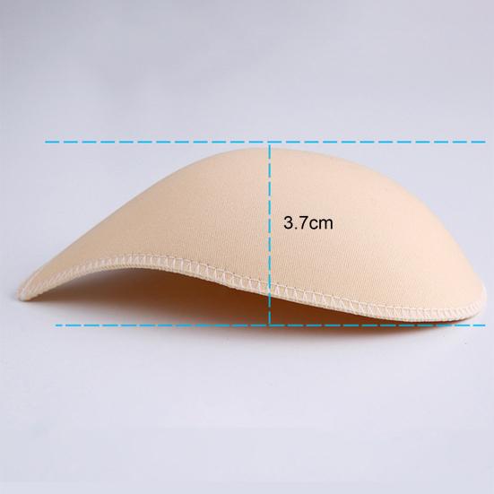Women's Bra Pad Inserts Removable Tear Drop Shape Bra Cup Inserts Push Up Breast Enhancer for Swimsuits Yoga Sports Bras