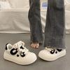 2025 осень новая платформа повседневная обувь кеды женские черно-белые панда маленькие белые кеды кеды женские ins студенческие трендовые туфли партия