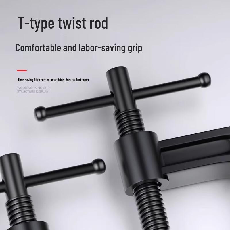 Heavy-Duty Woodworking G-Clamp