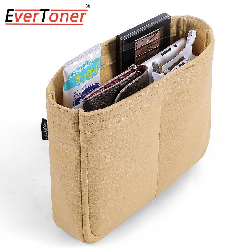 EverToner Для H Evelyne 16 29 33 Вставная Сумка Войлочный Органайзер для Макияжа Внутренний Кошелек Портативный Формирователь Основы
