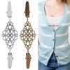 Charm Gift New Retro Shawl Brooch Cardigan Clip Sweater Blouse Pin Duck Clip Clasps