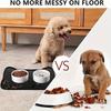 Silicone Pet Bowl Mat Anti Overflow Cat Placemat Portable Dog Drinking Pad  Pet Supplies