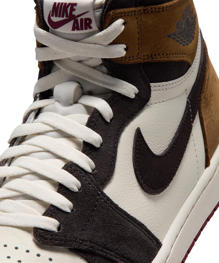 Nike Air Jordan 1 Retro High Og Love Letter M - Shadow Heather:Light British Tan:Team Red / Dz5485-201