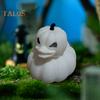 3D-печатная фигурка утки-тыквы, жуткая статуя утки на Хэллоуин, скульптура, модель животного, украшение для домашнего офиса, рабочего стола, украшение для вечеринки