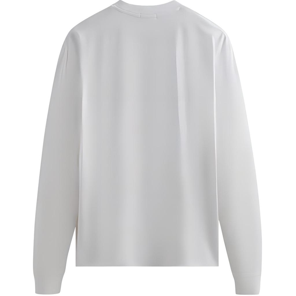 Kith Long-Sleeve Lax Tee White Men Tops KHM030688-101